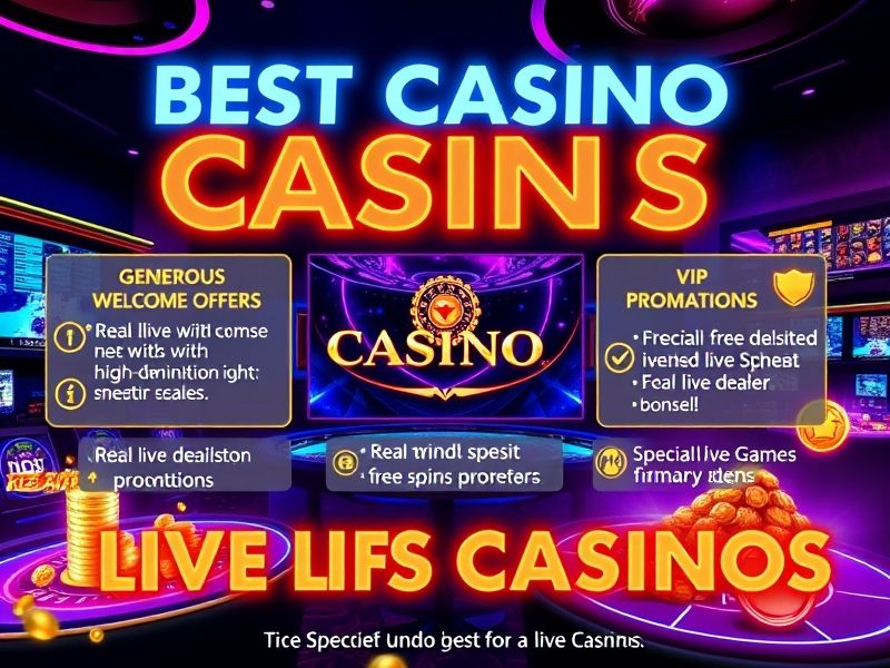 Discover expert reviews and guides on the best live casinos online. Find top-rated live dealer platforms for real money games, security, and fair play in 2024.